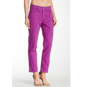 💋3/$18💋 NWT Chloe VIOLA Ankle Crop Zipper Pants NYDJ Not Your Daughters Jeans